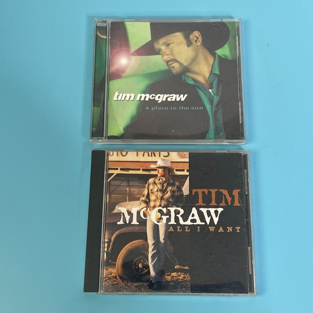 Country Music CD Lot of 2 Tim McGraw Collection!